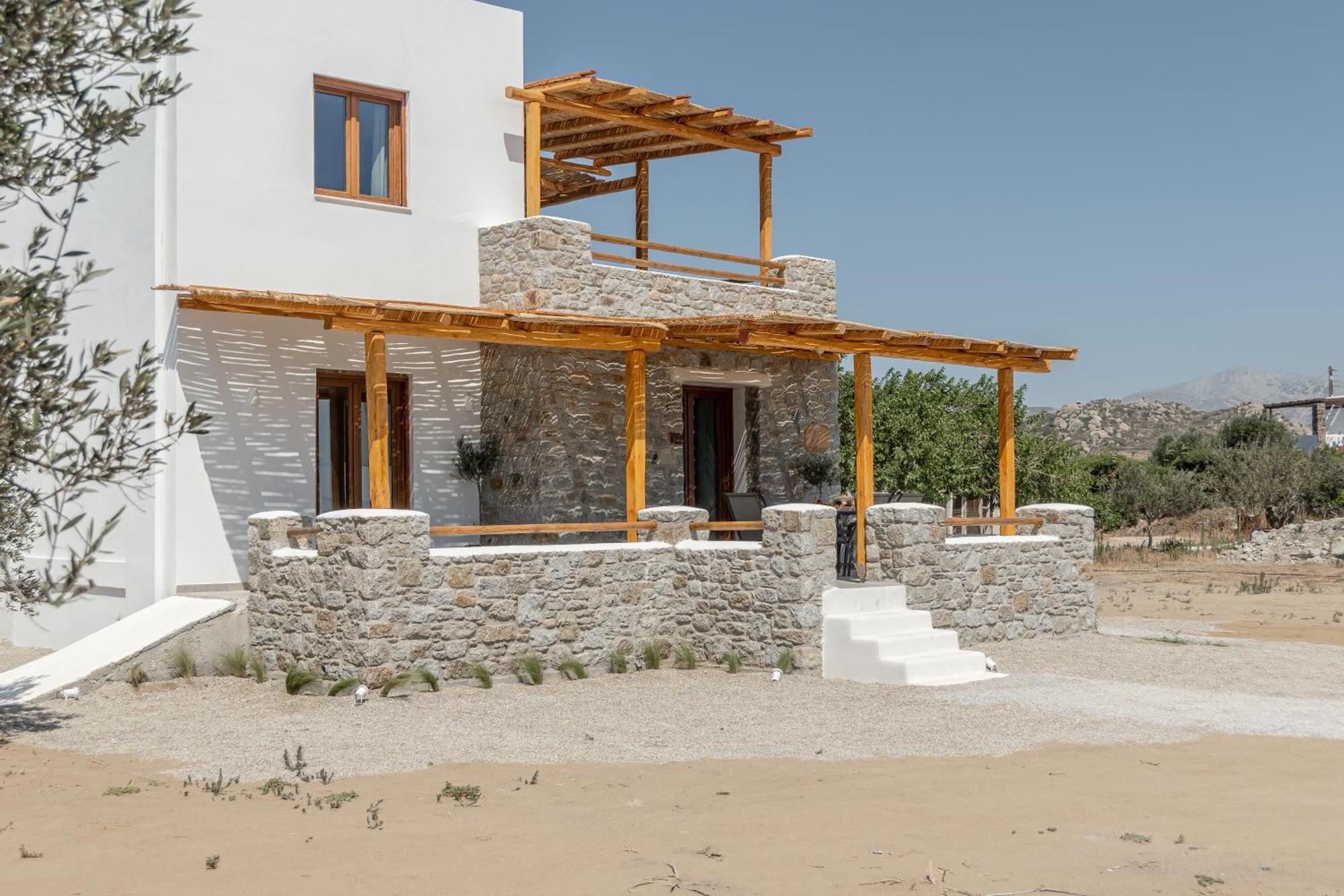 Naxos Beachwalk Villa Plaka Maragkas Exterior photo