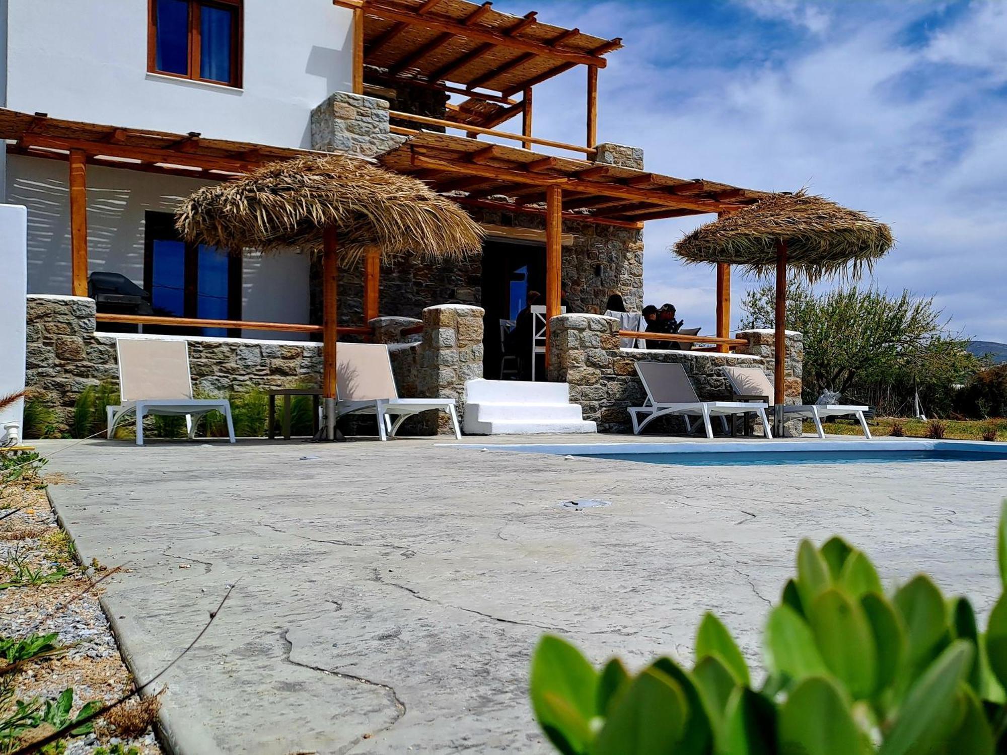 Naxos Beachwalk Villa Plaka Maragkas Exterior photo
